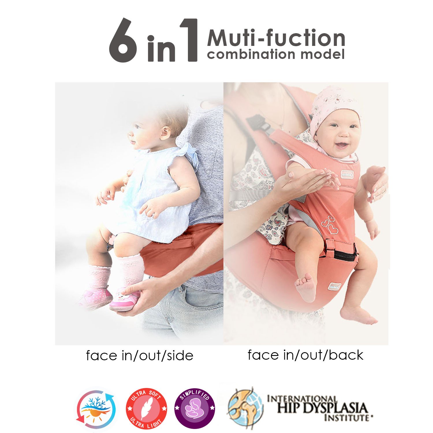 sonarin front premium hipseat