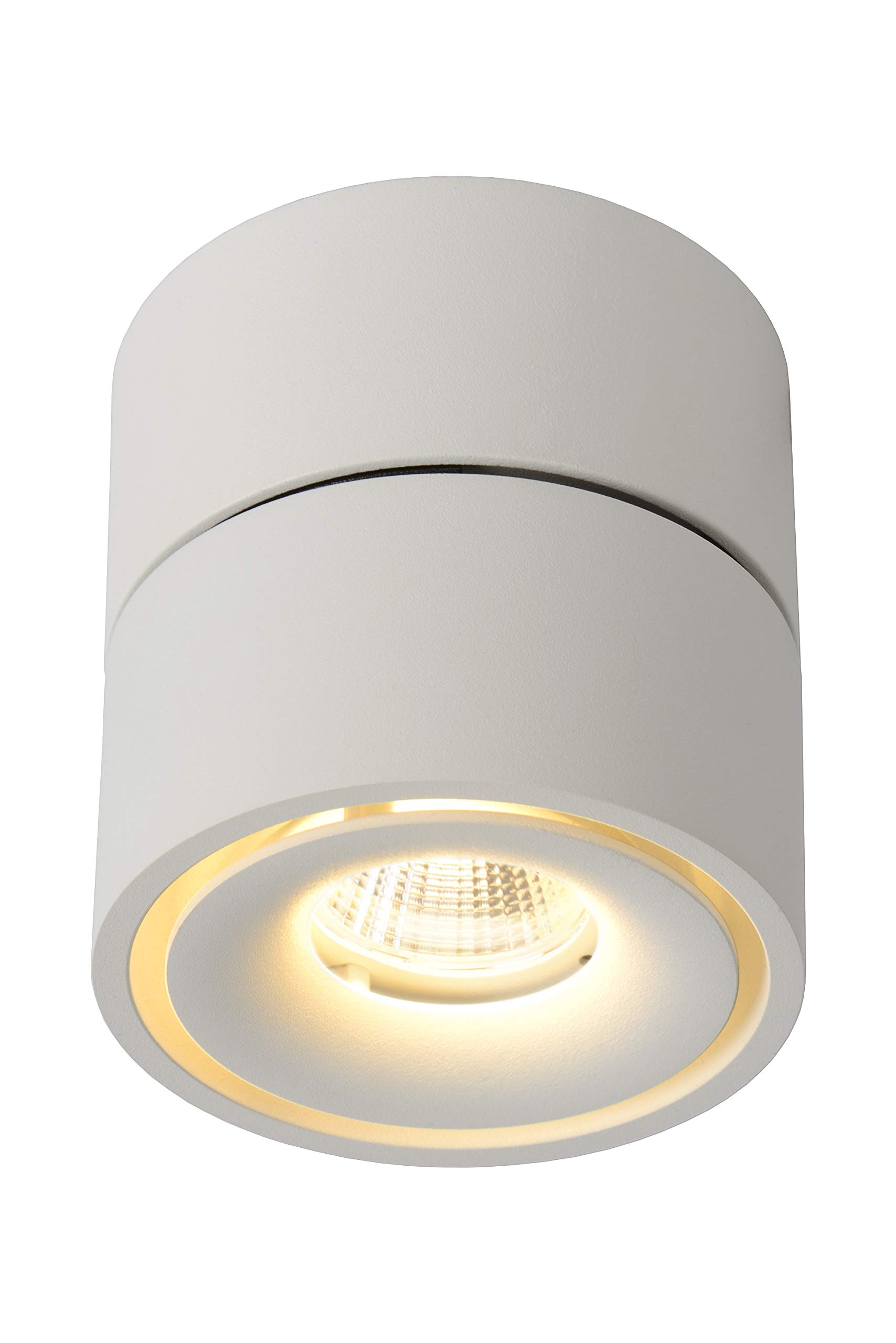 LUCIDE YUMIKO - Ceiling Spotlight - Ø 7,8 cm - LED Dim. - 1x10W 2700K - White