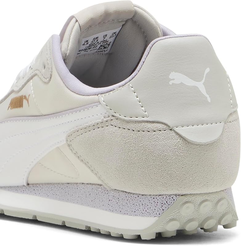 ST Miler Rose Damen-Sneaker, cool, hellgrau, weiß-lila, Crush, 6 UK