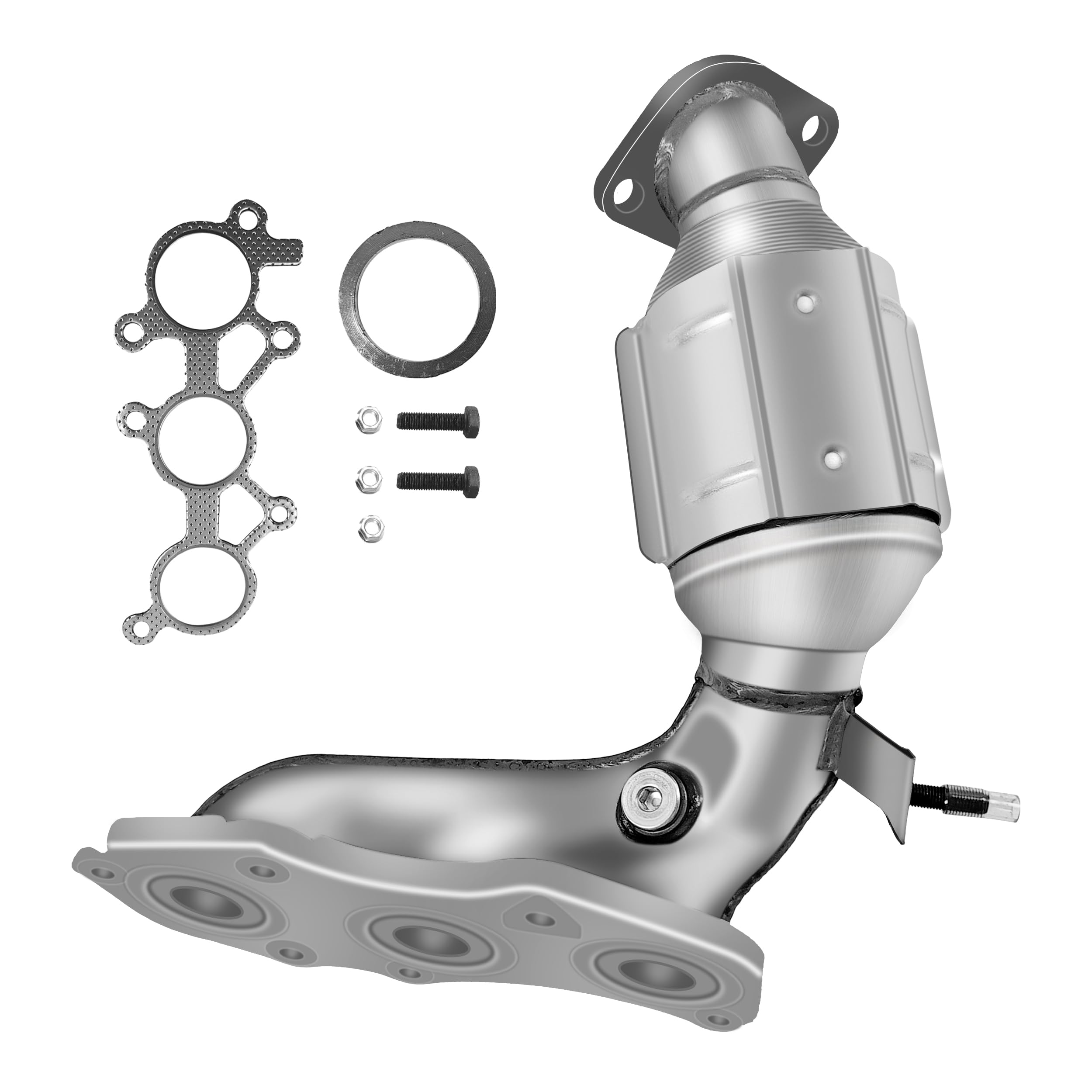 Photo 1 of [Front Right]FortunaFlow Exhaust Manifold Catalytic Converter Compatible with Toyota Sienna 2007-2010 3.5L,Toyota Highlander 2008-2013 3.5L Only AWD,Replace 171400P250(EPA Compliant+standard)