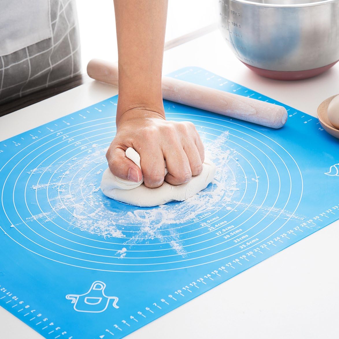 Silicone Baking Mat for Pastry Rolling with Measurements, Liner Heat