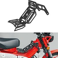 Black Steel Exhaust Guard For Honda CT125 Trail 125 (2019-2025 Black Steel Exhaust Guard For Honda CT125 Trail 125 (2019-2025