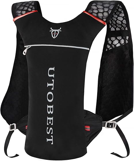 Amazon Co Jp Utobest ハイドレーションリュック ランニングバッグ サイクリングリュック スポーツバッグ ウォーキング用バッグ マラソン ジョギング トレイルランニング 超軽量 自転車リュック ５l ３色選び ブラック スポーツ アウトドア