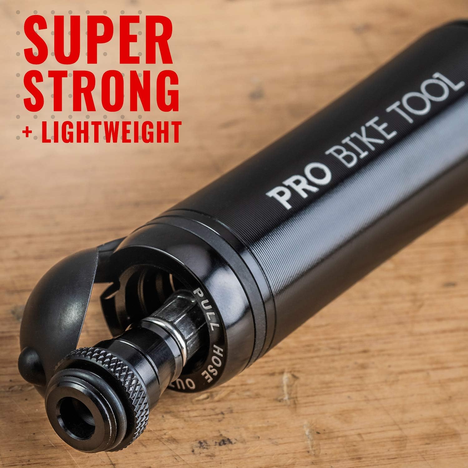PRO BIKE TOOL Mini Bike Pump Premium Edition - Fits Presta and Schrader valves - High Pressure PSI - Bicycle Tire Pump for Road and Mountain Bikes : Sports & Outdoors