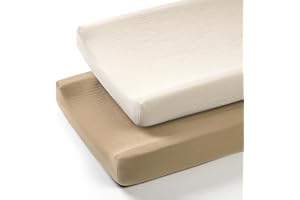 Termichy Muslin Changing Pad Covers: Baby Diaper Changing Table Covers - Changing Pad Sheets for Boys Girls