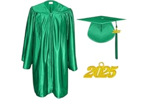 Herrenbek Preschool and Kindergarten Graduation Cap and Gown with 2025 Charm Tassel Available in bulk