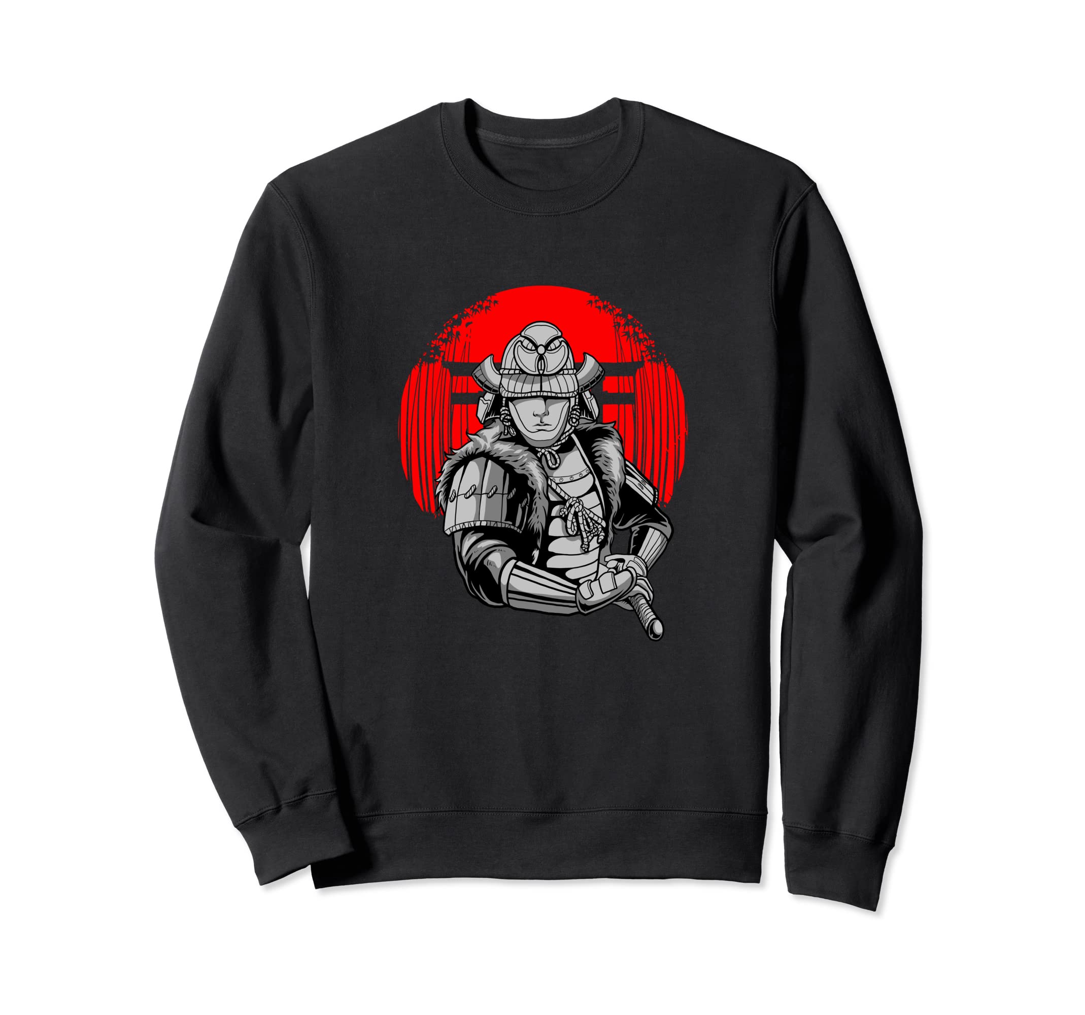 Samurai Warrior - Sword Art Japanese Fighter Katana Sweatshirt