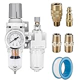 NANPU 1/4" NPT Compressed Air Filter Regulator