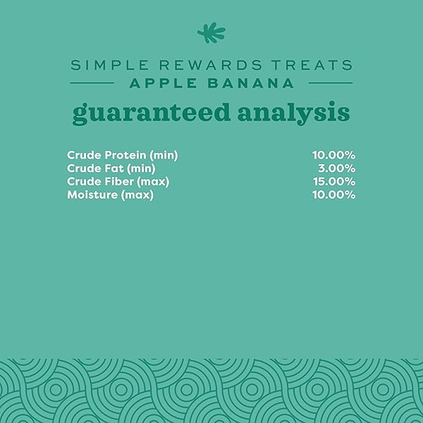 OXBOW SIMPLE REWARDS APPLE BANANA TREATS, TIMOTHY HAY GUINEA PIG & BUNNY TREATS, PET SNACK, MADE WITH OXBOW GUINEA PIG HAY, MADE IN USA, TIMOTHY FOR RABBIT, 3 OZ BAG