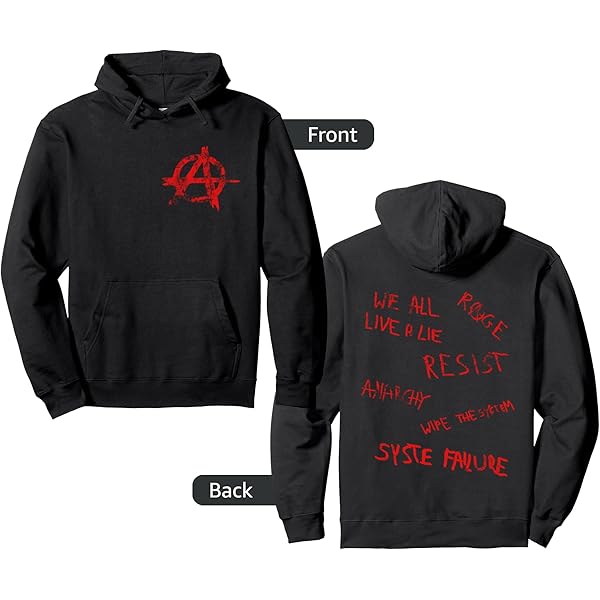 Amazon.com: Anarchist Symbol Distressed Political Anarchy