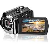 Video Camcorders, CamKing 6053 Portable Digital Video Camera Max 24.0 MP 1080P Camcorder HD Support WIFI and IR 3.0 Inches Touch Screen Camera Recorder