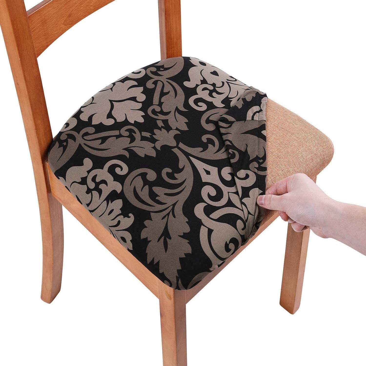 Homaxy Stretch Chair Seat Covers For Dining Room