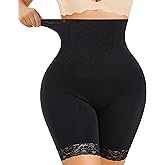 Nebility Tummy Control Shapewear for Women High Waist Butt Lifter Panty Under Dress Thigh Slimmer Body Shaper Short Underwear