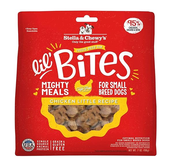 STELLA & CHEWY’S FREEZE-DRIED RAW LIL’ BITES CHICKEN...