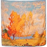 SSylphSScarf 35x35 Square Scarf Women Silk Like Light Scarves Headscarf Handkerchief Bandanas Neckerchief Wrapping Hankies