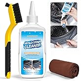AXIFEZZ Mould Remover Gel, Household Washing Machine Cleaner, Grout Cleaner Gel with Brush and Cloth for Kitchen & Bathroom C