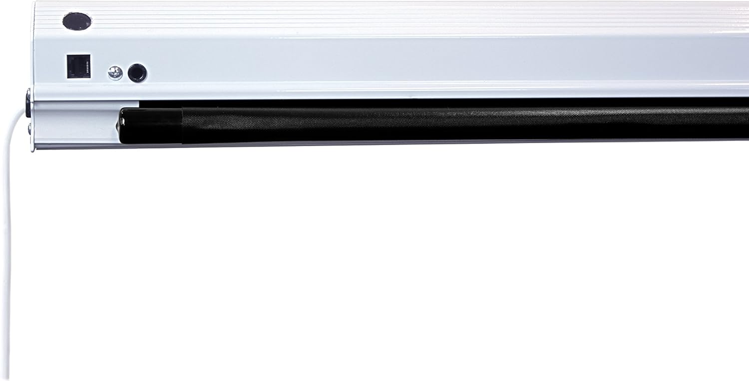 Elite Screens Saker, 110-inch 16:9 with 24" Drop, Electric Motorized Drop Down Projection Projector Screen, SK110XHW-E24: Home Audio & Theater