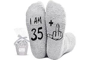 HAPPYPOP Birthday Gifts Ideas for Men - Socks for 40 Year Old Man, Funny Birthday Gifts for Him in 30s