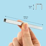Tacwise 0342 Type 140/10mm Heavy Duty Galvanised Staples Pack 5000 view 3