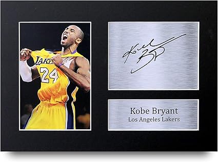 kobe signed basketball