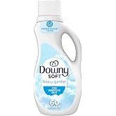 Downy Free &amp; Gentle Liquid Fabric Softener, 44 fl oz, 60 Loads, Hypoallergenic, Sensitive Skin Friendly Fabric Conditioner Liquid