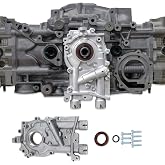 IAG Stage 1 Blueprinted EJ25 11mm Oil Pump for Subaru STI 04-21, WRX 02-14 | Corrects inconsistent OEM assembly and rotor tolerances, REM polished relief valve, fits LGT 05-09, FXT 04-13