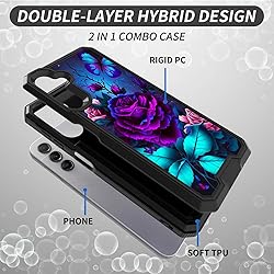 BPQOJB for Samsung Galaxy S24 Plus Case with Purple
