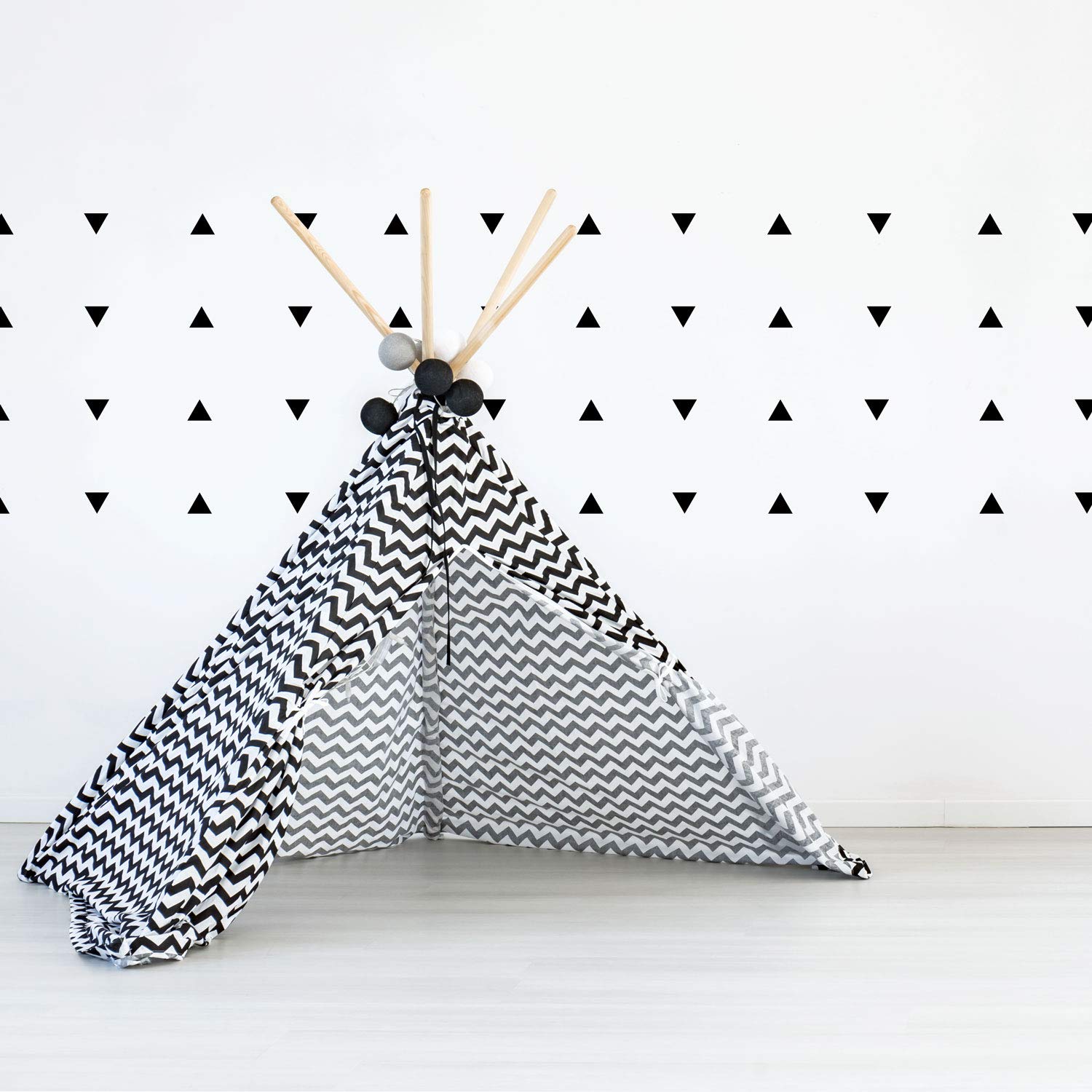 Triangle wall stickers | Lots of colours options available | Perfect for a baby's nursery or child's bedroom