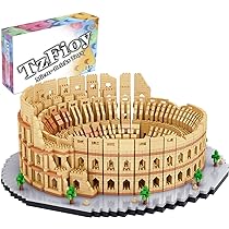 ログコレクション　colosseum Amazon.com: TzFioy Italy Rome Colosseum Building Blocks Set