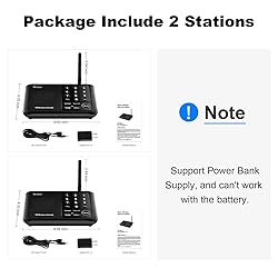 Wuloo Intercoms Wireless for Home 1 Mile