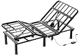 SunsGrove Twin XL Adjustable Bed Frame, Wired Remote Control, Independent Head and Foot Incline, Electric Bed Frame Base, Adjustable Bed Leg with 2 Height Options, Easy Assembly