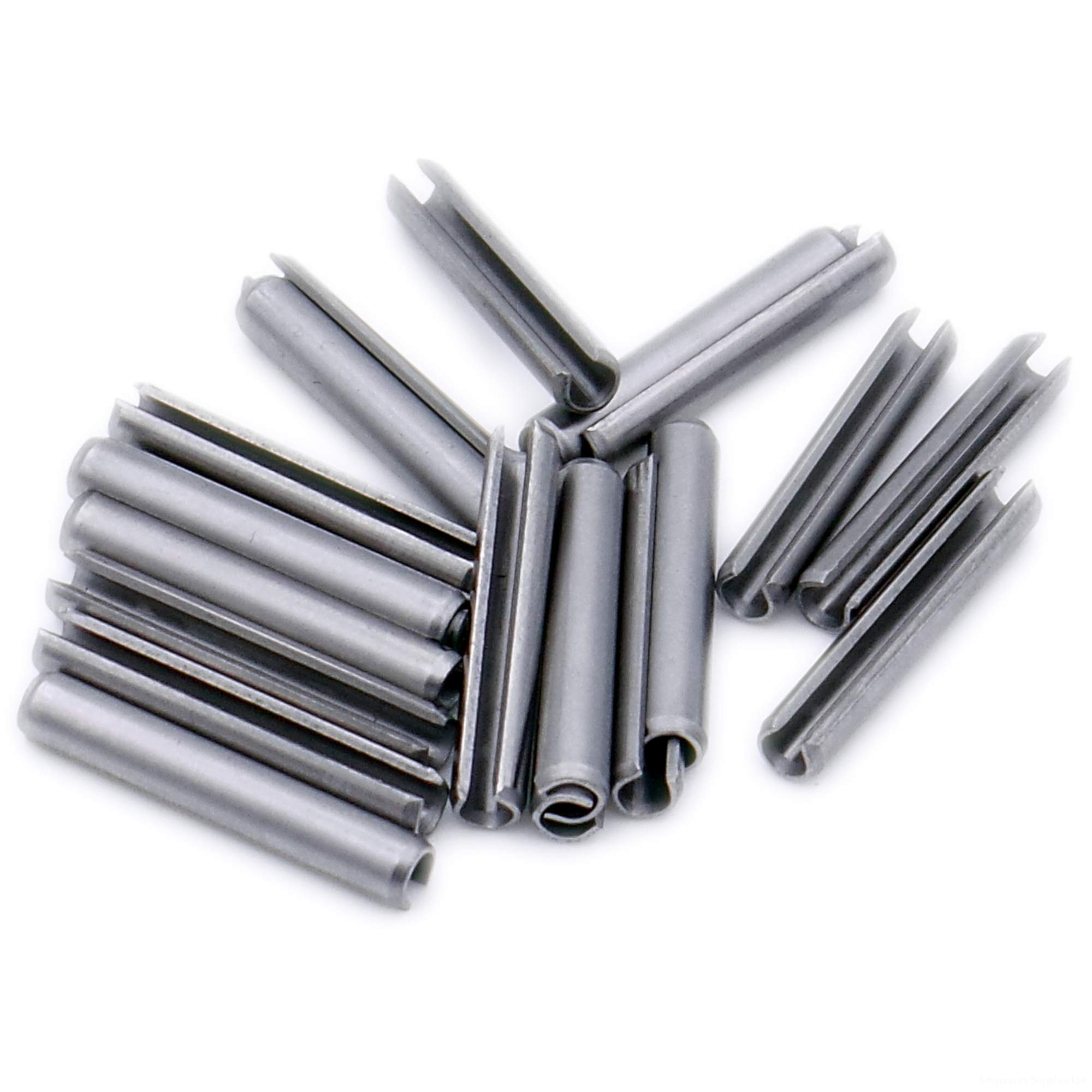 D3 (3mm x 16mm) Slotted Spring Pin (Heavy) - Stainless Steel (A1) (Pack of 20)