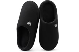 ULTRAIDEAS Men's Comfy Memory Foam Slippers Indoor, House Slippers for Men Non-Slip