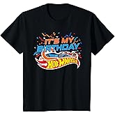 Kids Hot Wheels It's My Birthday Confetti T-Shirt