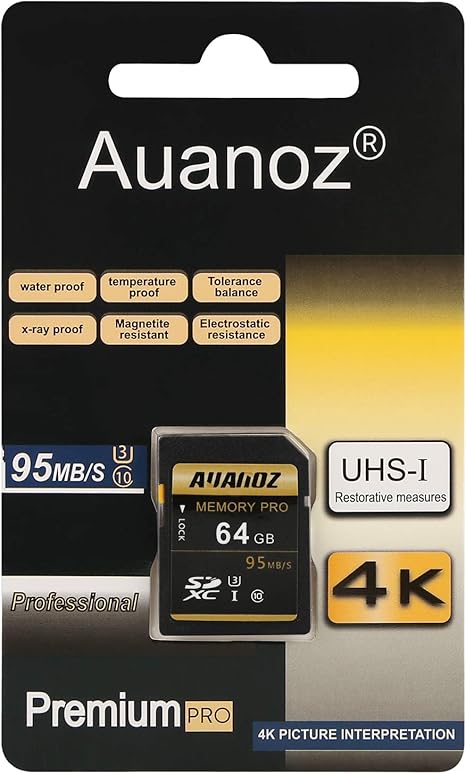 Carte Memoire 64 Go Auanoz Ultra Class 10 Uhs I Carte Memoire