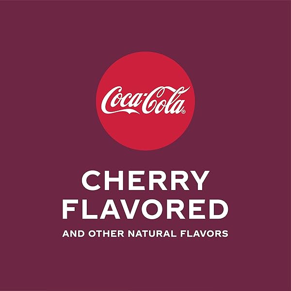 COCA-COLA CHERRY SODA SOFT DRINK, 16.9 FL OZ, 6 PACK