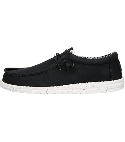 Amazon.com | HEYDUDE Wally Funk Plaid Black Size 8, Men display picture 1