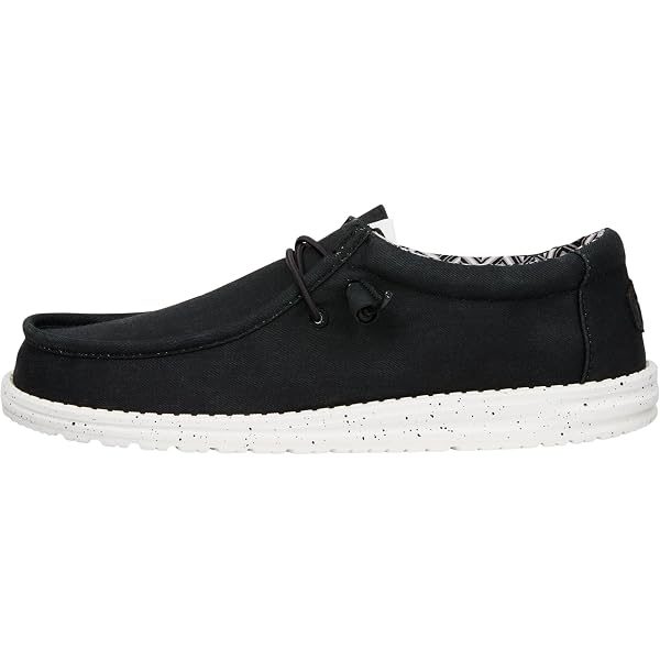 Amazon.com | Wally Craft Linen - Black/Walnut | Loafers  display picture 2