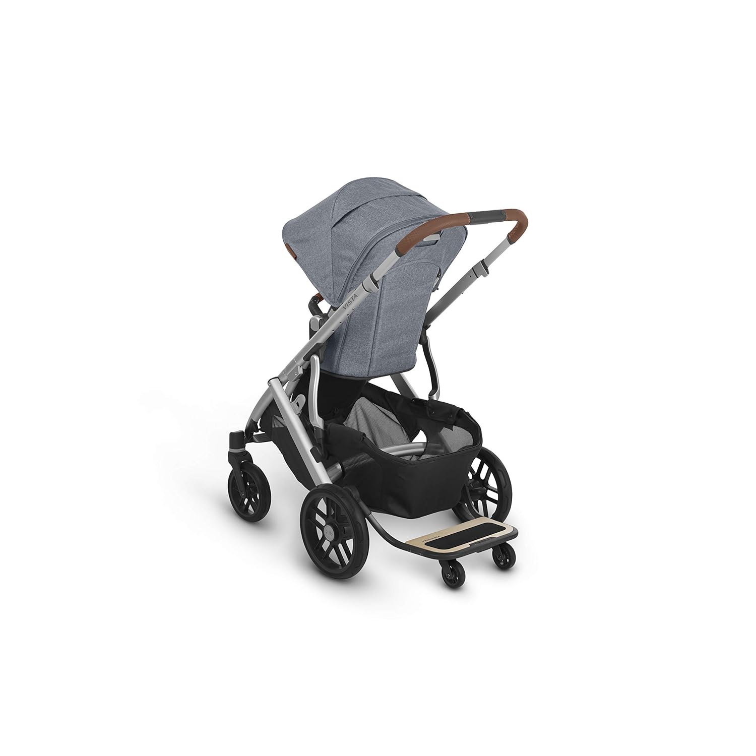 vista stroller with leather