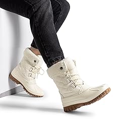 DREAM PAIRS Women's Winter Duck Boots Mid Calf Warm