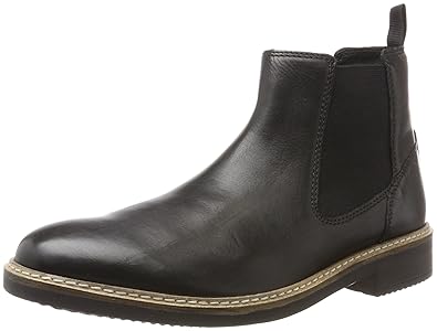 clarks black chelsea boots mens
