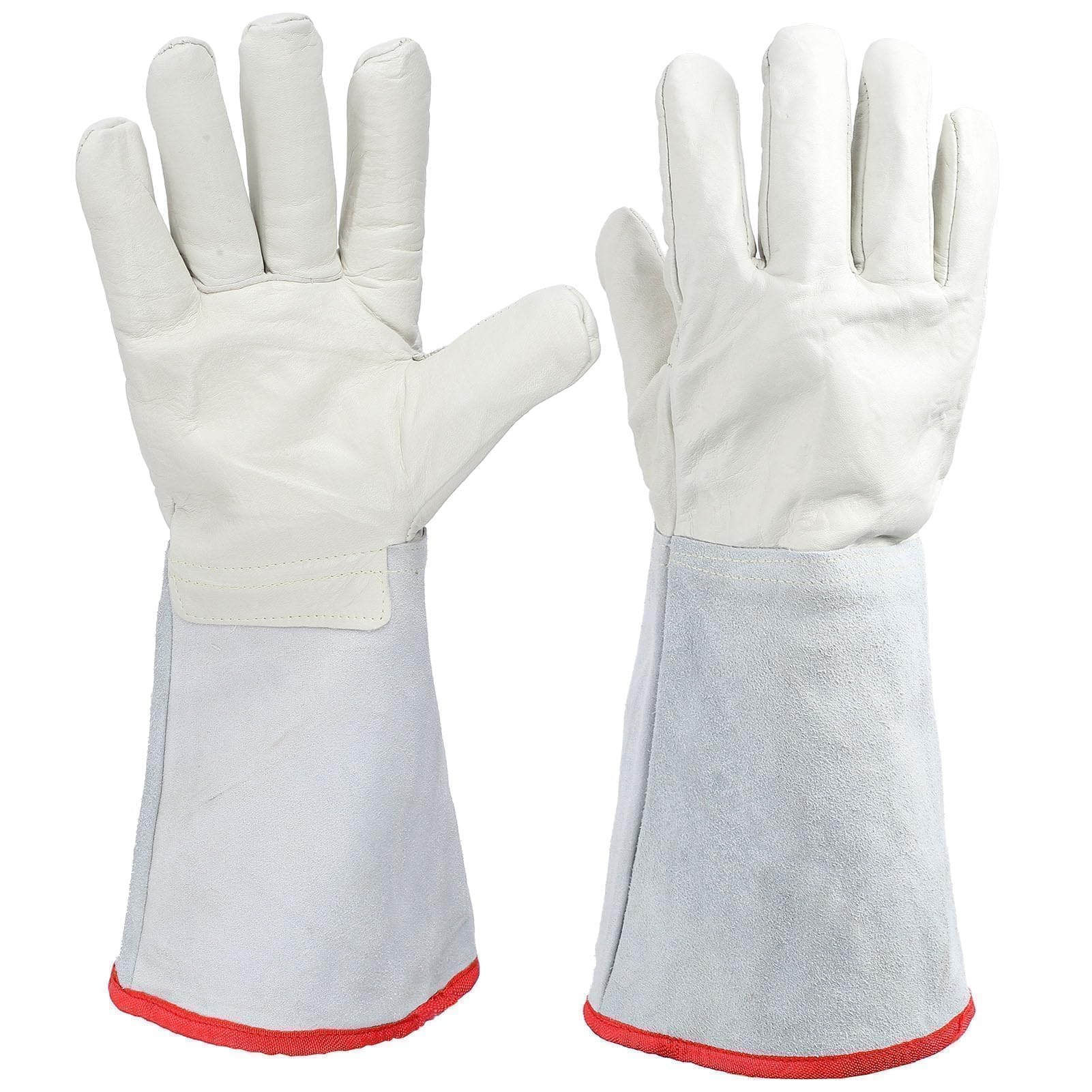 Cryogenic Gloves 40cm Liquid Nitrogen Protective Gloves Solid Cryo Gloves Dry Ice Protective Glove for Liquid Nitrogen Dry Ice ﻿