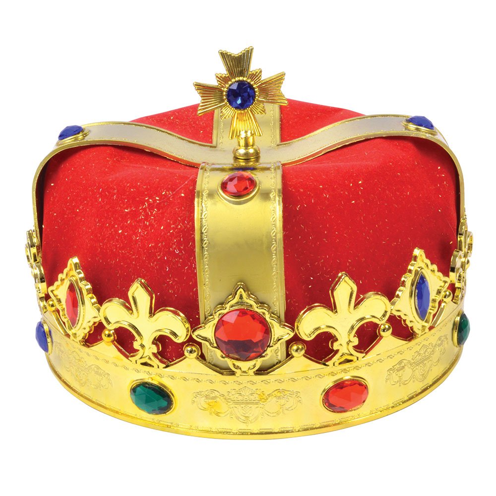Deluxe King or Queen Crown Bristol Novelty Amazon.co.uk Toys & Games
