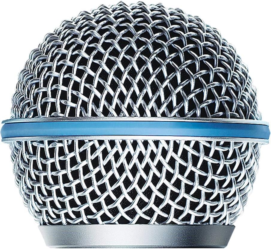 Shure RK265G Grille for Wired and Wireless BETA 58A, BETA 58M and BETA 58MR (Matte), Silver - Image 3