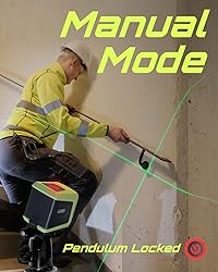 LASGOO Laser Level Self Leveling, Green Cross Laser