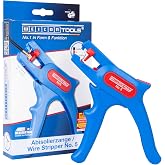 WEICON TOOLS Wire Stripper No. 5, automatic wire stripper 0.2-6 mm&sup2;, wire stripper with side cutter up to 2 mm