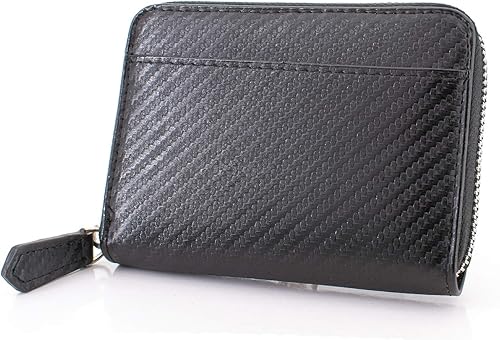 Amazon F Shion 小銭入れ コインケース メンズ 財布 本革 牛革 化粧箱付き ラウンドファスナー Icカード収納付 イタリア製 F Shion シューズ バッグ