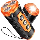 2026 New Dog Bark Deterrent Devices, 1-Touch Anti Barking Device for Dogs with 3 Sonic Heads, 50ft Range, Rechargeable &amp; Safe Dog Training Tool with Flashlight, Helps Improve Behavior