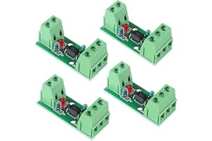 ACEIRMC 4pcs 1CH Optocoupler PC817 1 Channel Isolation Board Voltage Converter Adapter Module 3.6-30V Driver Photoelectric Isolated Module (1CH Optocoupler)