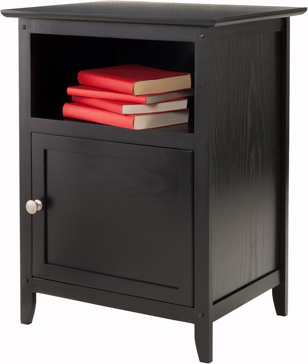 Winsome Wood Henry Accent Table, Black: Furniture & Decor